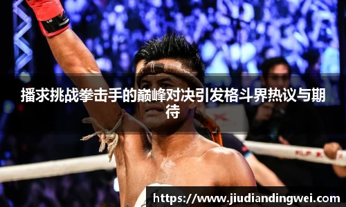 播求挑战拳击手的巅峰对决引发格斗界热议与期待